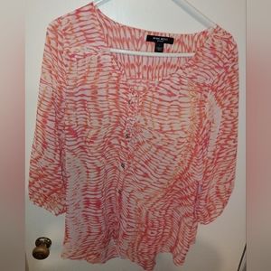 Ladies nine west blouse size lg